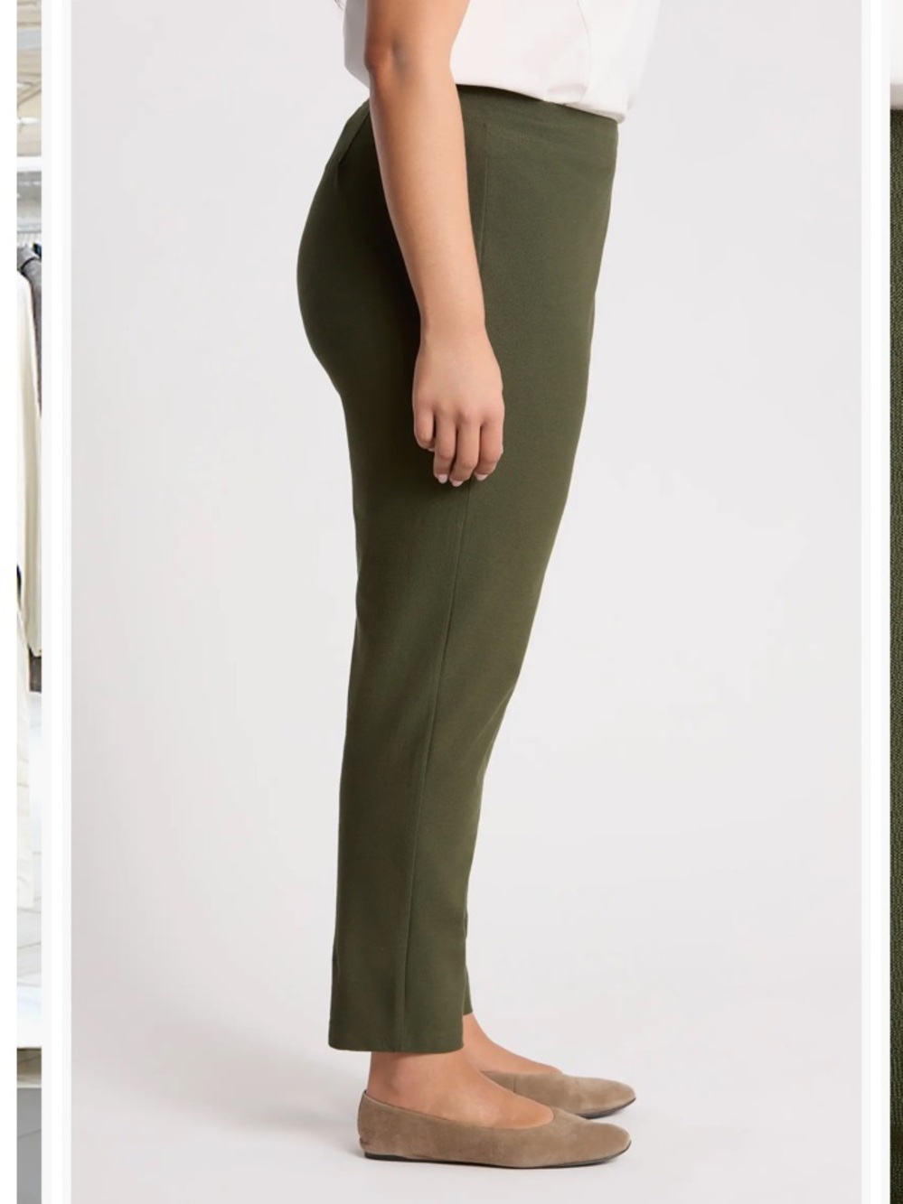 Eileen Fisher Slim Ankle Pant